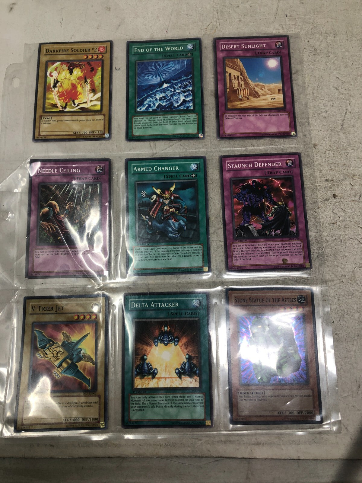 Assorted Yu-Gi-Oh Trading Card Game Cards