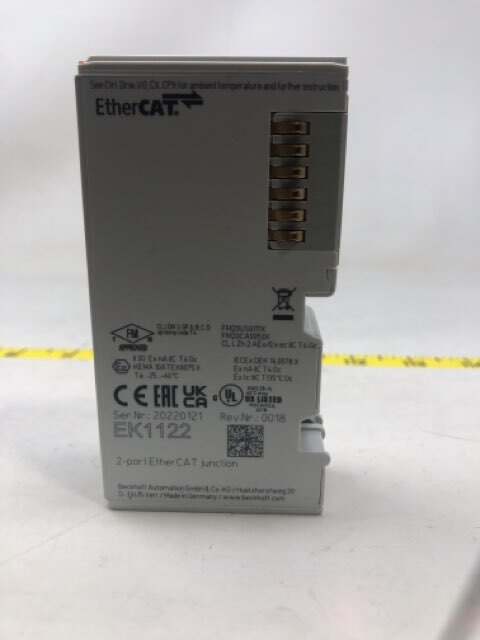 Beckhoff 7563302 Ether CAT 2 Port Junction