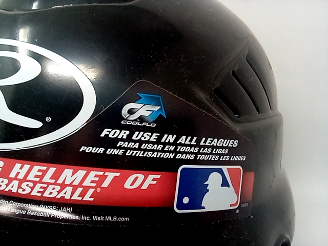 Rawlings OSFM Official Batting Helmet with Face Guard - One Size Fits 6 1/2 - 7 