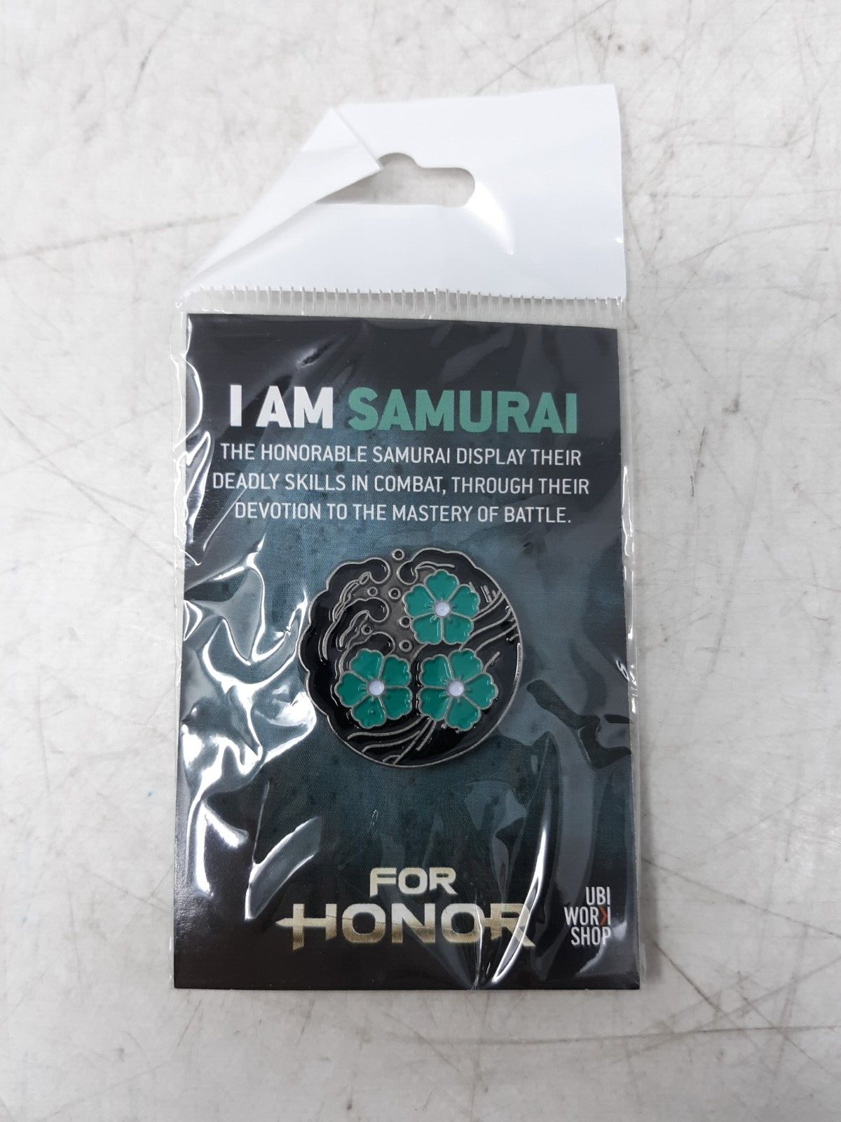 For Honor "I Am Samurai" PS4 Xbox One PC Ubisoft Promo Pin