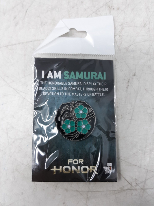 For Honor "I Am Samurai" PS4 Xbox One PC Ubisoft Promo Pin