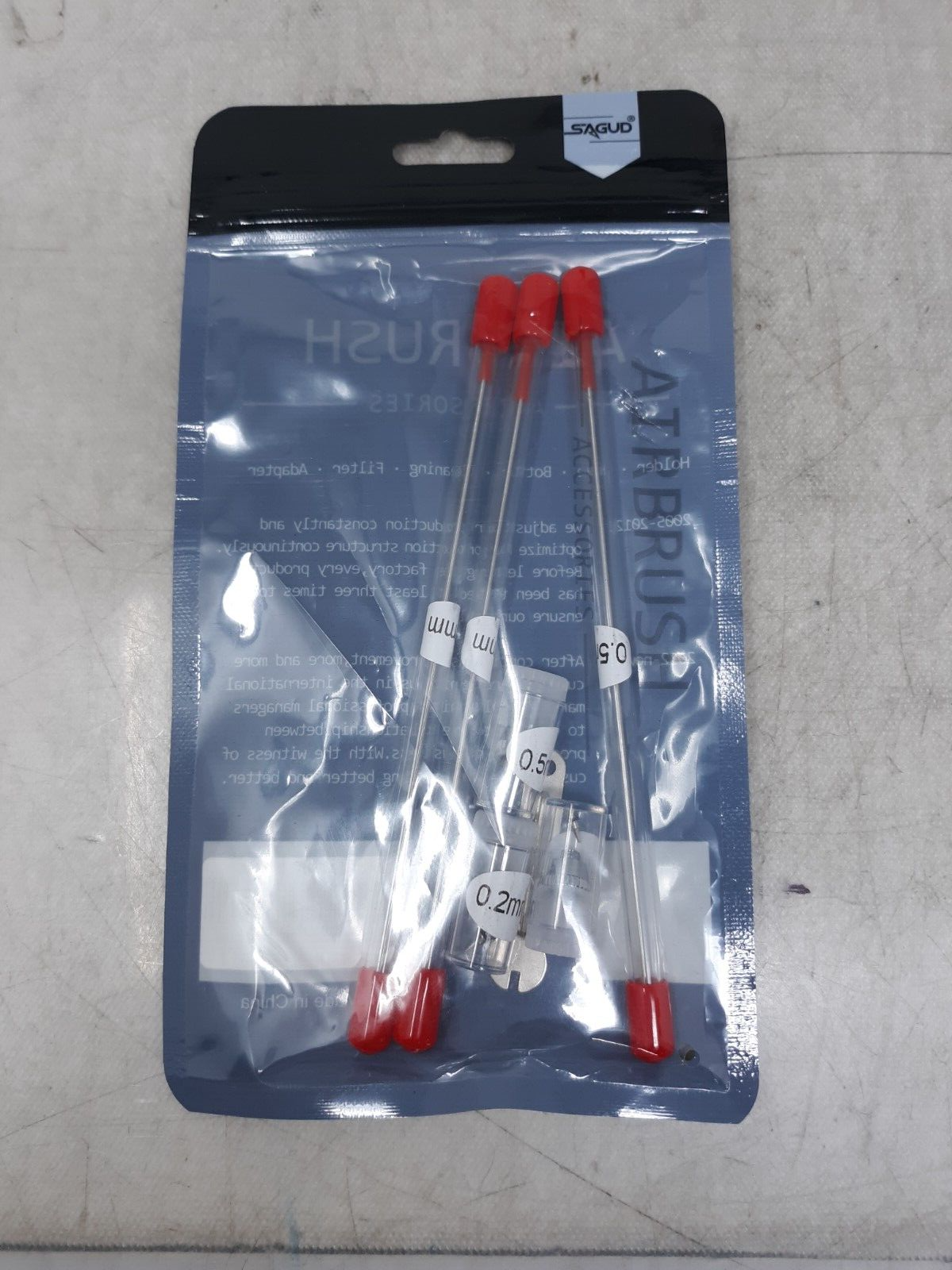 0.2/0.3/0.5mm Airbrush Nozzle Needle Set for Spray Gun Replacement Accessories