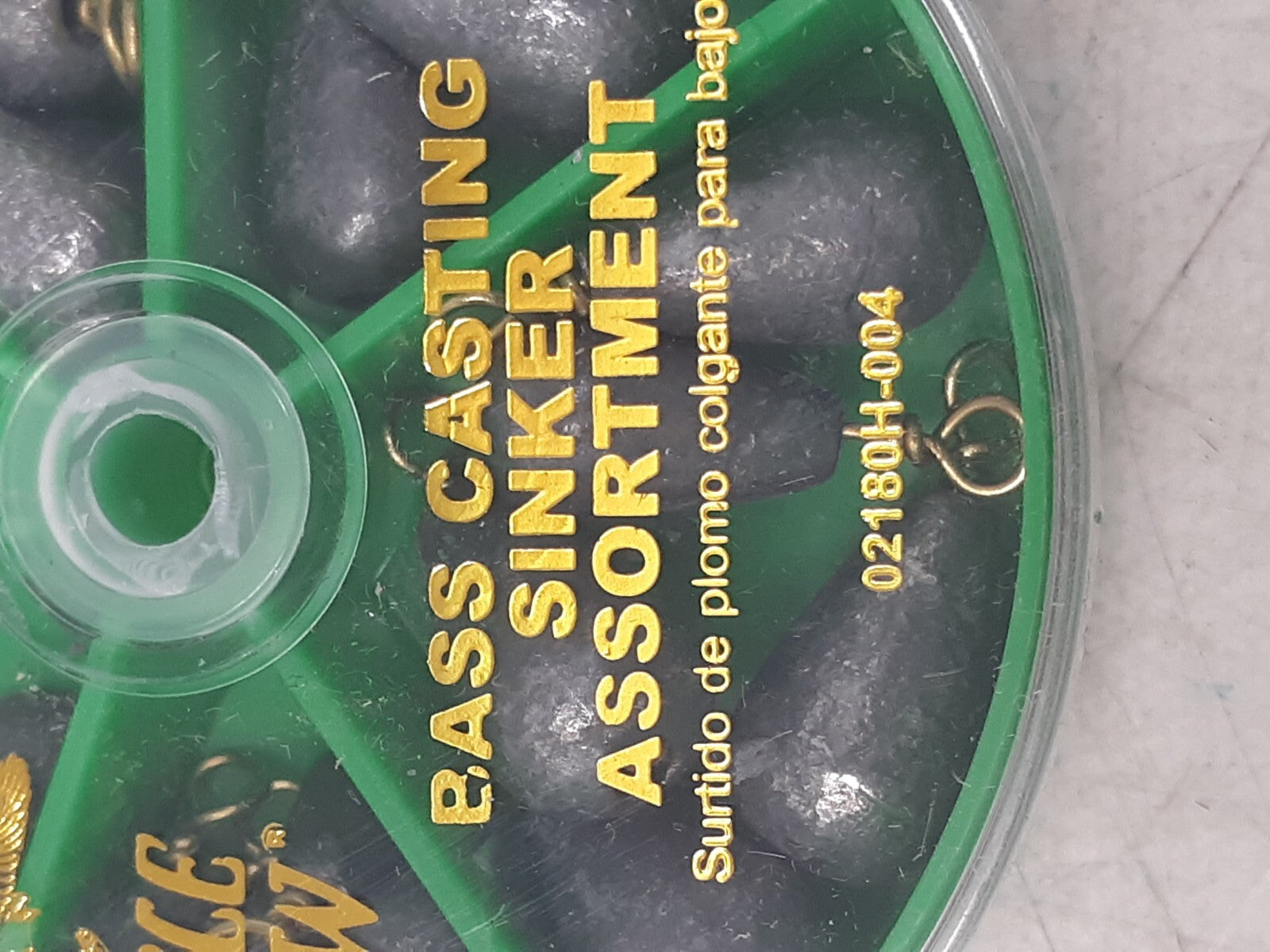 Eagle Claw Bass Casting Sinker Assortment – 27 Piece Rotating Pack 02180H-004