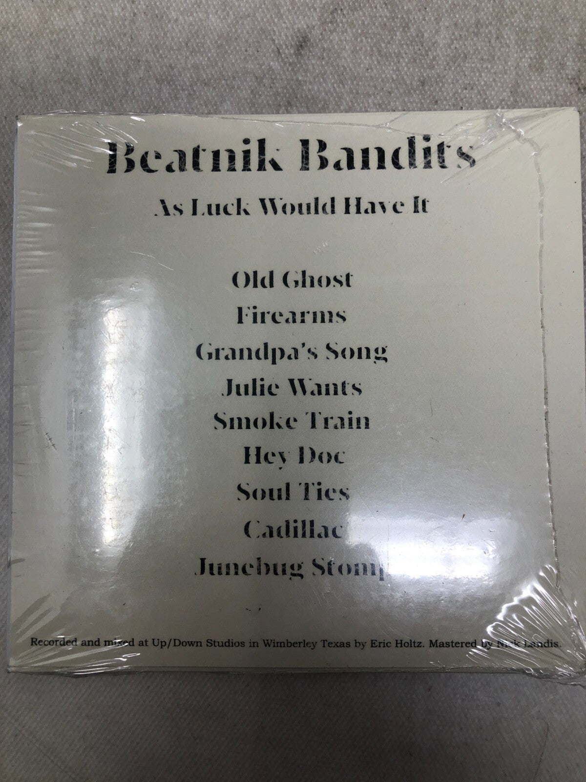 Beatnik Bandits - As Luck Would Have It CD Music - Alt Folk Country