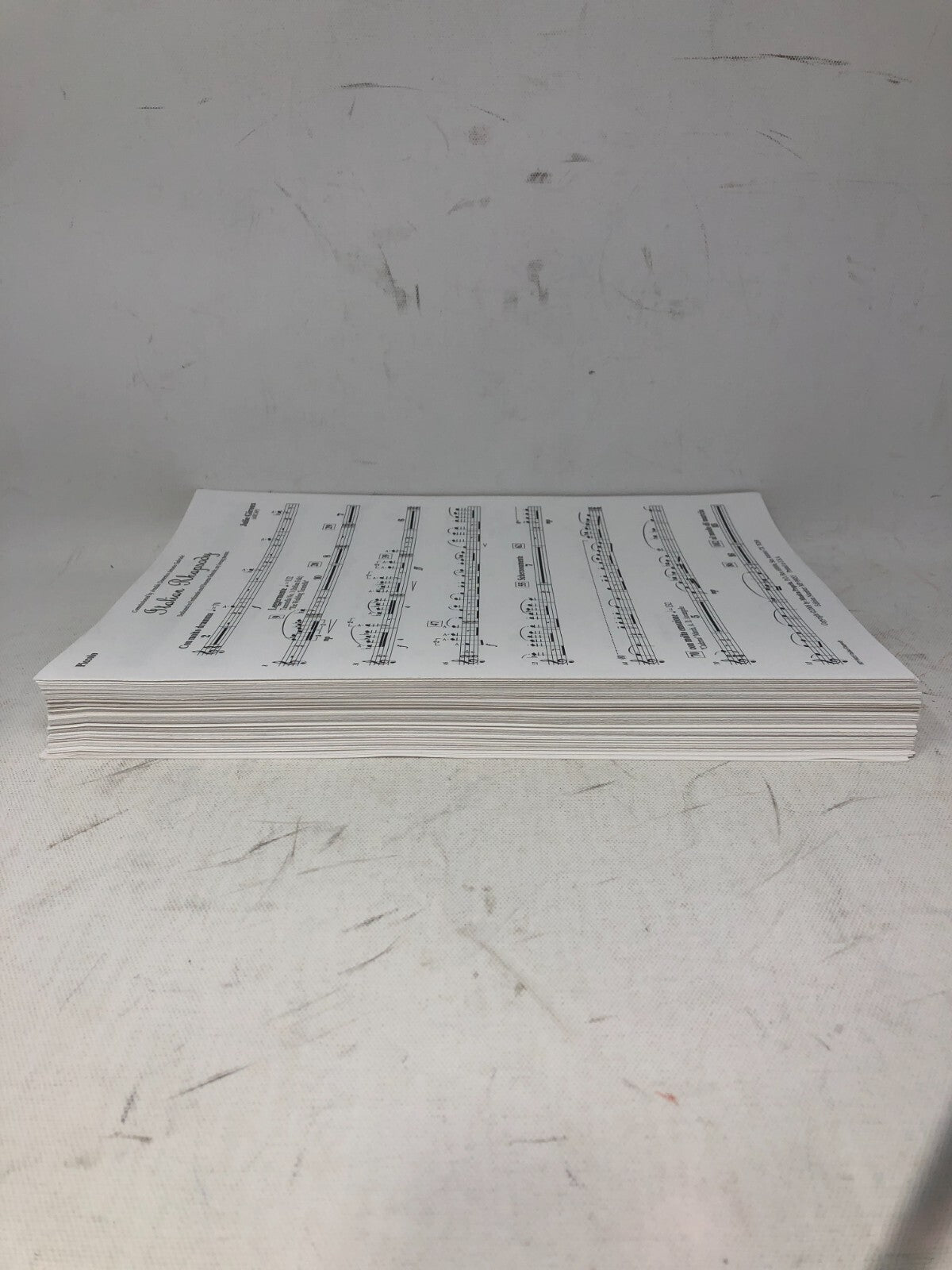 Julie Giroux - "Italian Rhapsody" Sheet Music ~ Concert Band Oversize Score