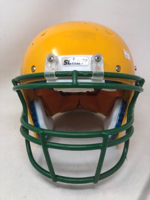 Schutt Recruit Hybrid Youth Large Football Helmet Yellow