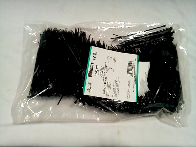 Pack of 1  Panduit Plt1.5M-M30  Cable Tie  5.6 inch (142Mm) Length  Heat Stabili