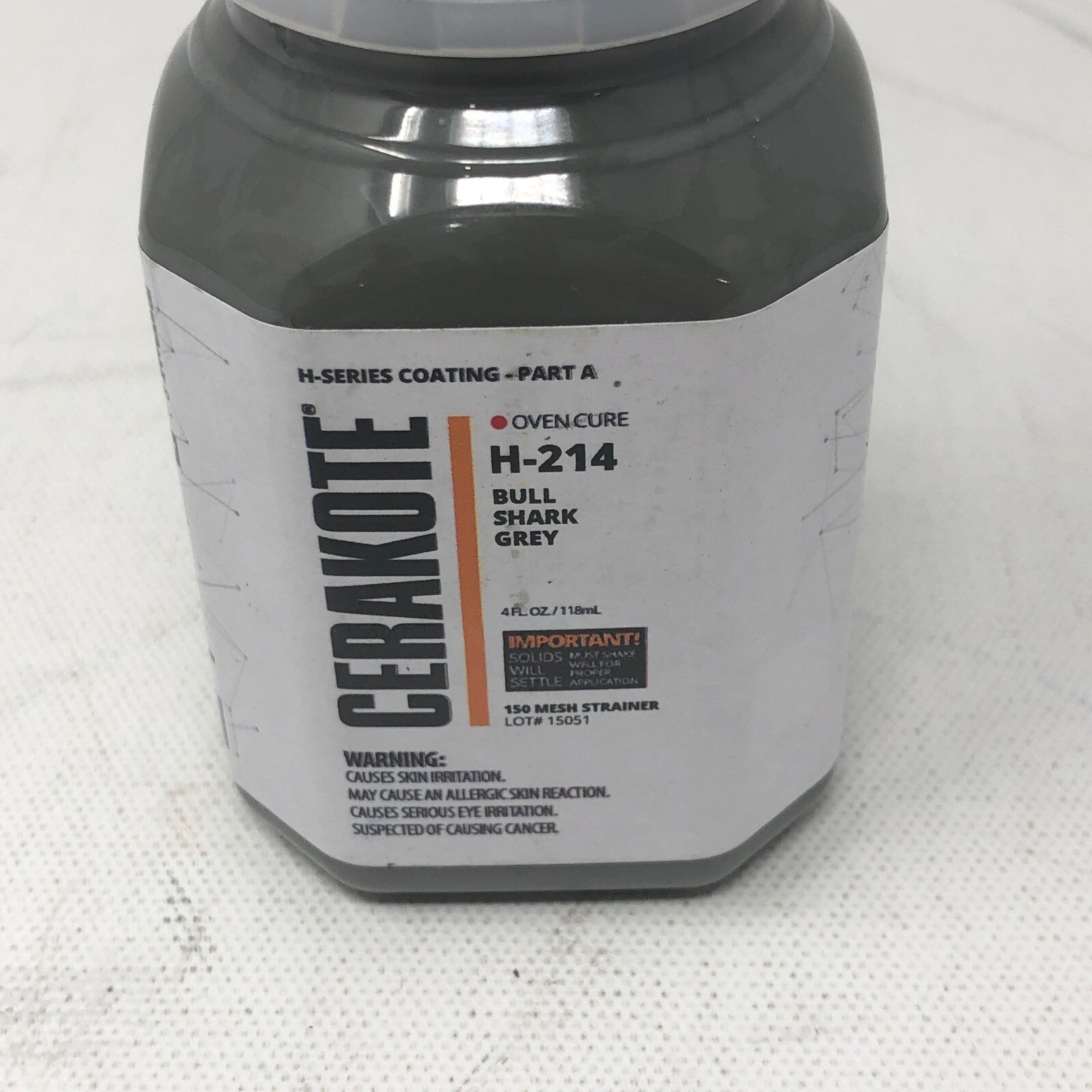 Cerakote H-Series Coating: Bull Shark Grey