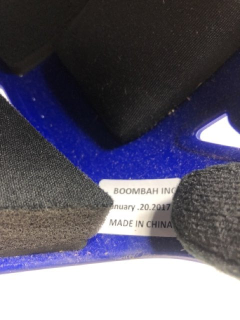 BOOMBAH Batting Helmet BBHD2 RB/RD-OSFM Q/1/2017 - Blue/Red