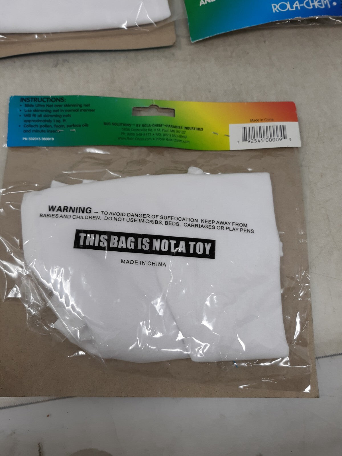 Lot of 3 Paradise Industries Ultra Net Spa & Pool Skimming Net - 2 pack