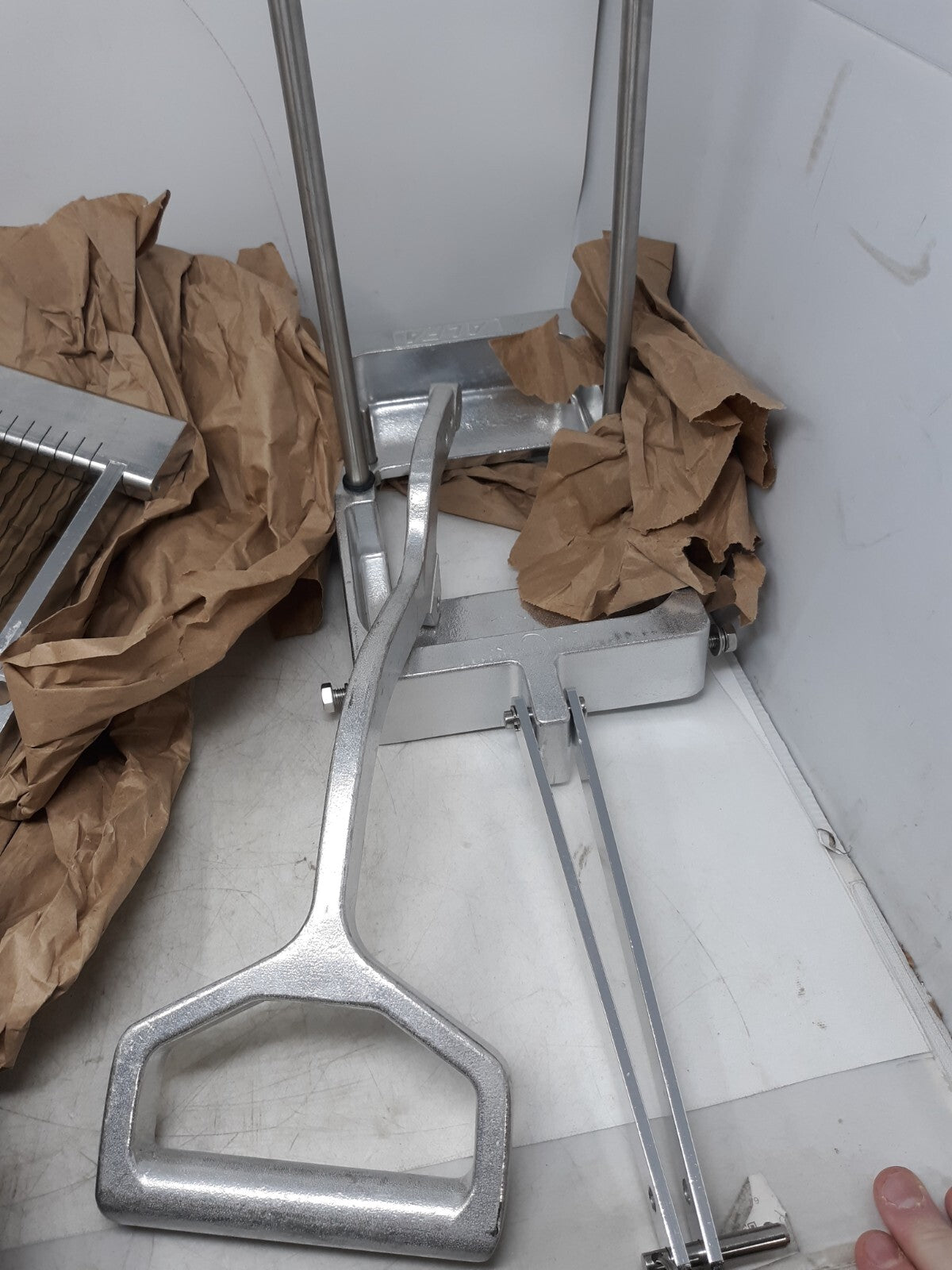 Commercial Manual French Fry Cutter Heavy-Duty Stainless Steel Chopper Dicer Too