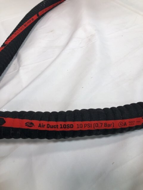 Gates 10SD Chloroprene Air Vent and Vapor Duct Multi-Purpose Hose 10' Length