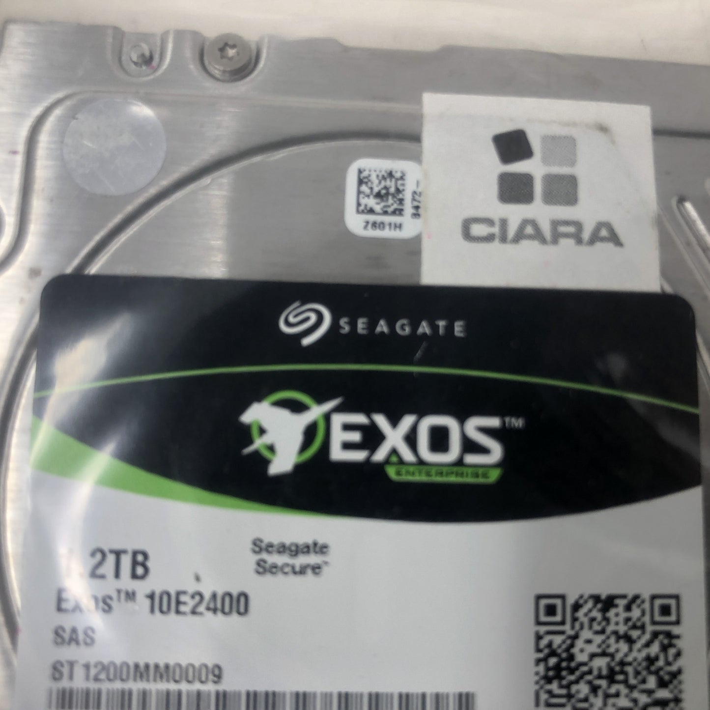 Seagate EXOS Enterprise 10E2400 CIARA 1.2TB - STT003 Part:1XH200-001