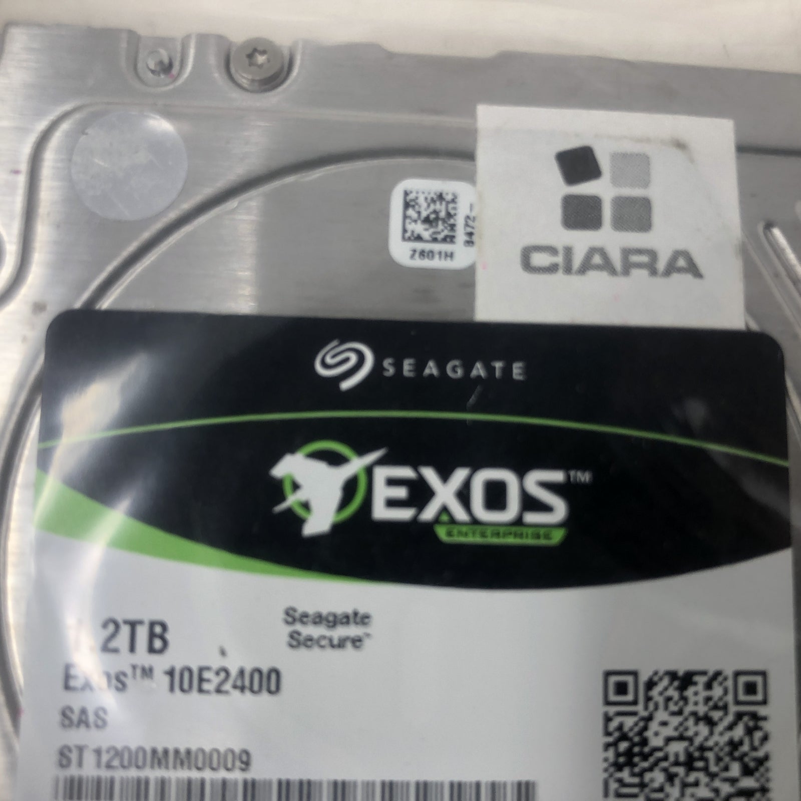Seagate EXOS Enterprise 10E2400 CIARA 1.2TB - STT003 Part:1XH200-001
