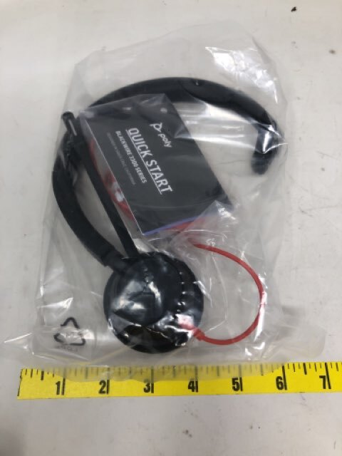 Poly Blackwire 3310 Headset BW3310-M Mono - USB-A, Mini-phone (3.5mm) - Wired
