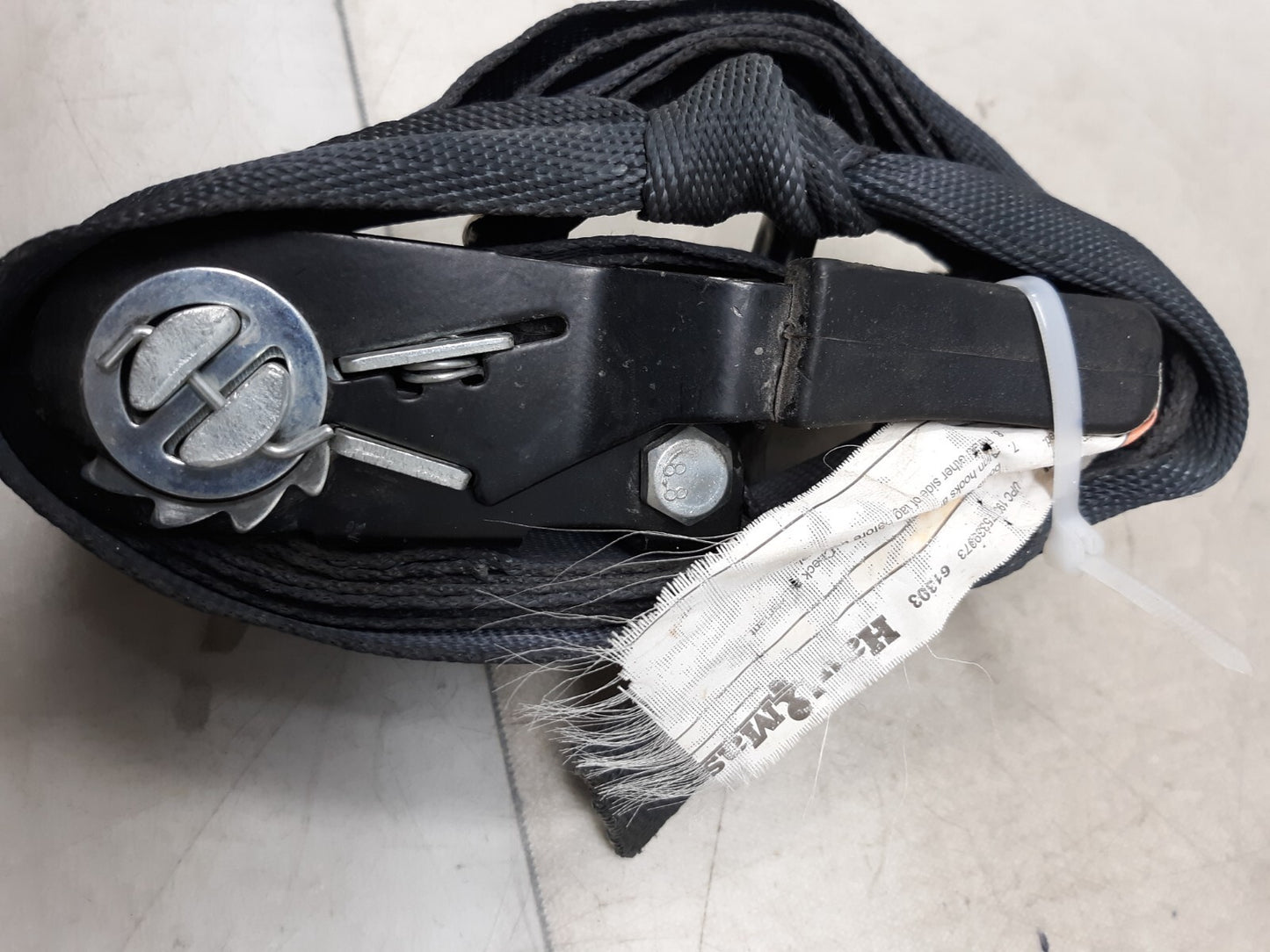 Lot of 2 Ratchet Straps Black 500lb load capacity