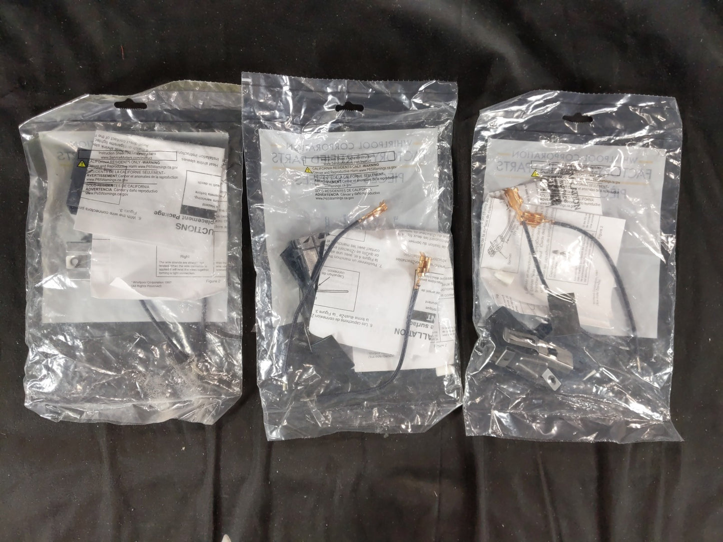 GENUINE OEM WHIRLPOOL Receptacle 330031 RCPTCL-ELM (3 pack)