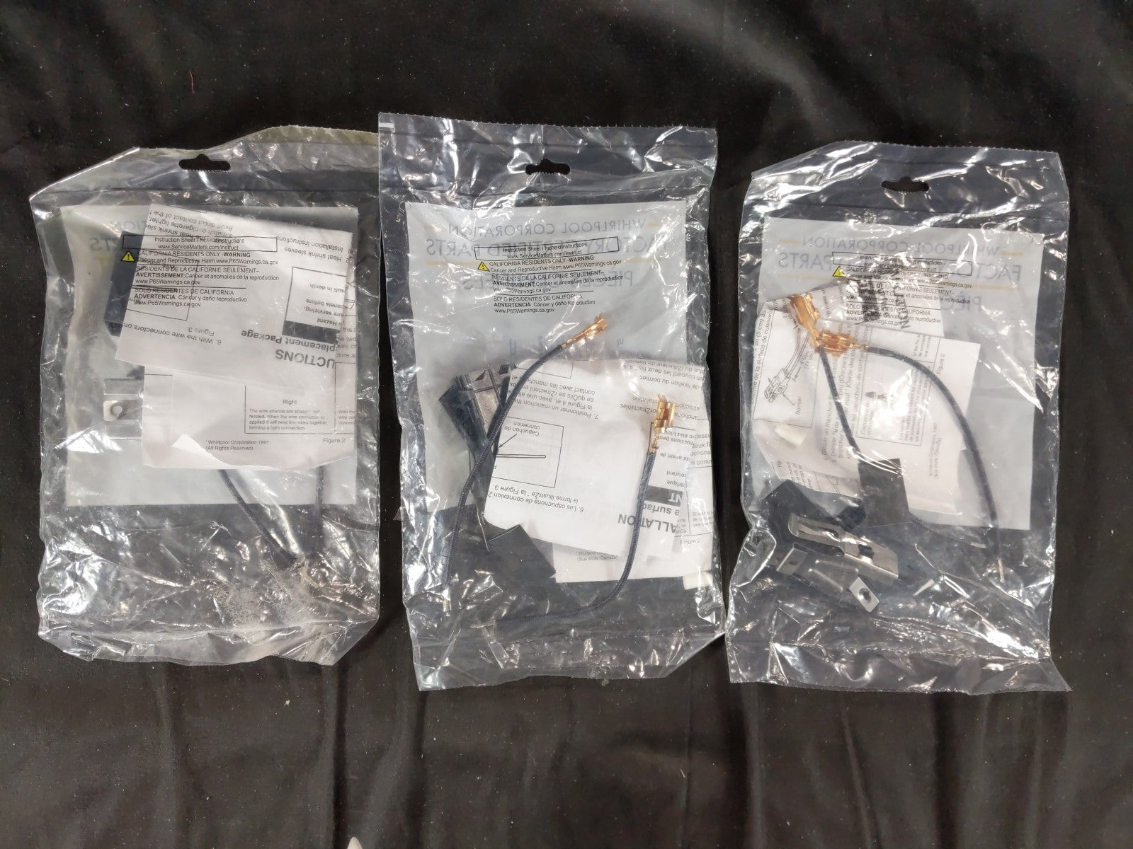 GENUINE OEM WHIRLPOOL Receptacle 330031 RCPTCL-ELM (3 pack)