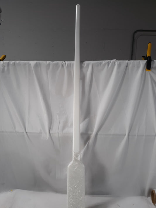 59" Polypropylene Mixing Paddle White