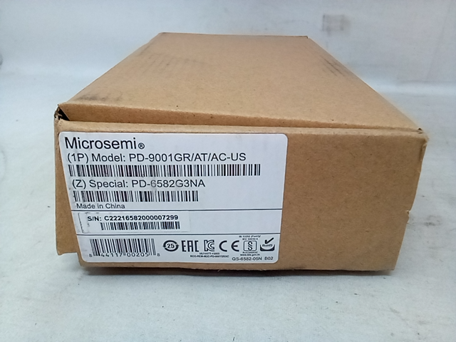 Microsemi PowerDsine 9001GR PoE Injector PD-9001GR/AT/AC 802.3at 30W