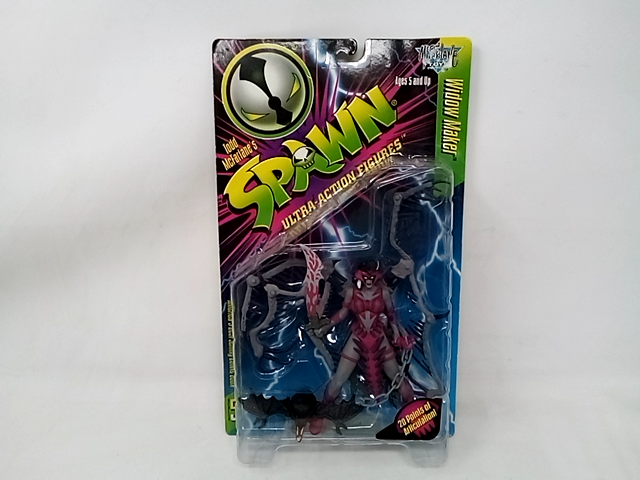 Spawn Ultra Action Figures Widow Maker Red/Black Varient