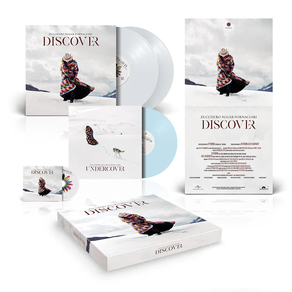 Zuccerho "Sugar" Fornaciari Discover Box: CD + Double White Vinyl 12'' + 10"