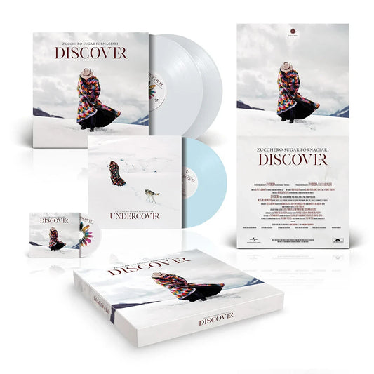 Zuccerho "Sugar" Fornaciari Discover Box: CD + Double White Vinyl 12'' + 10"