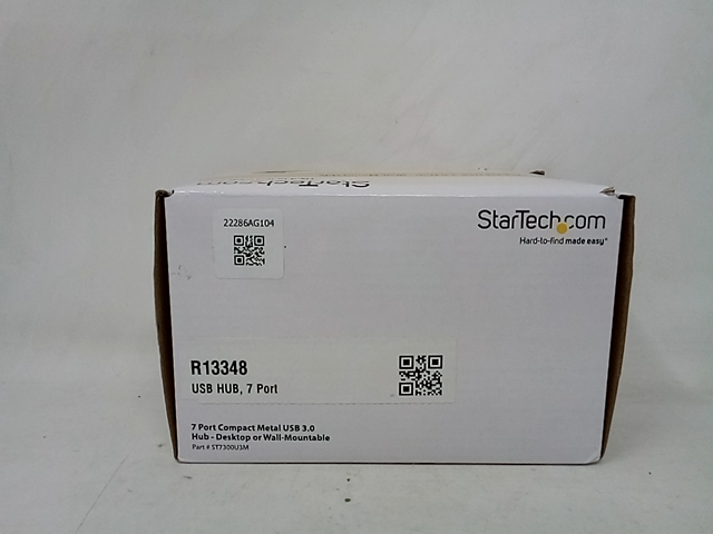 StarTech 7PT USB3 Hub Desktop Wall Mountable Encl 8STST7300U3M