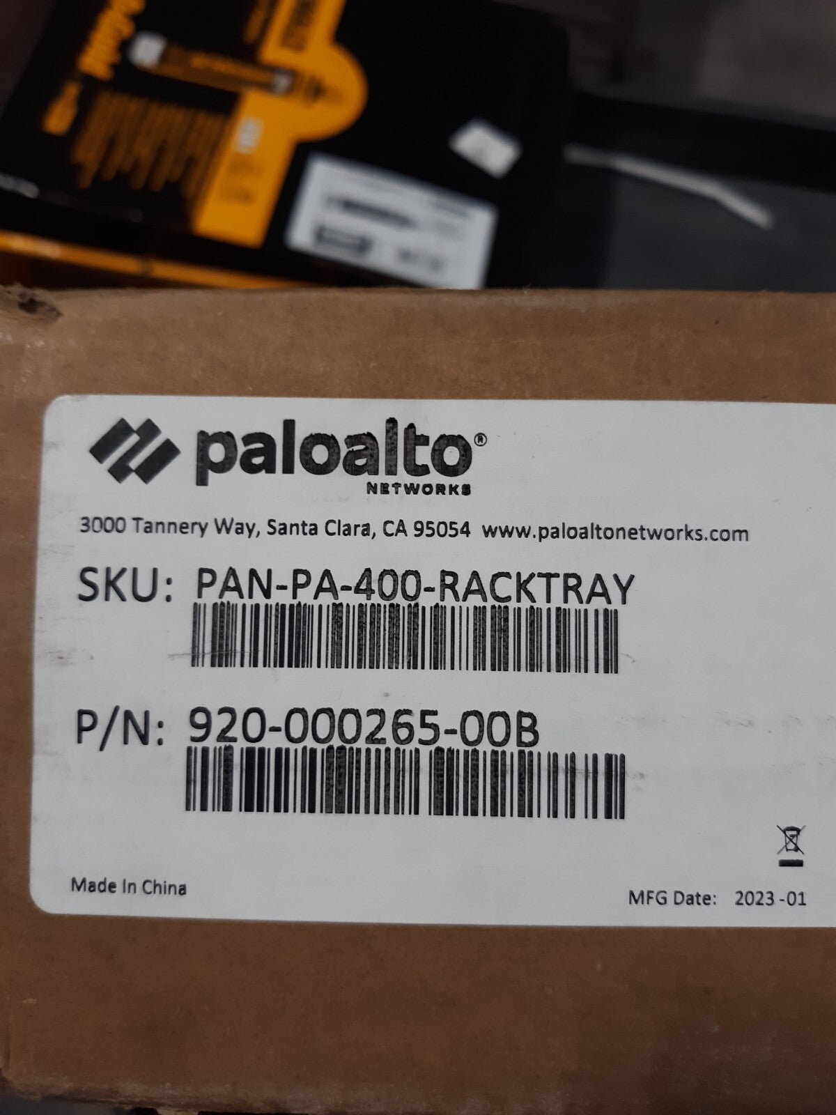 Palo Alto Networks PAN-PA-400-RACKTRAY 19" rackmount kit