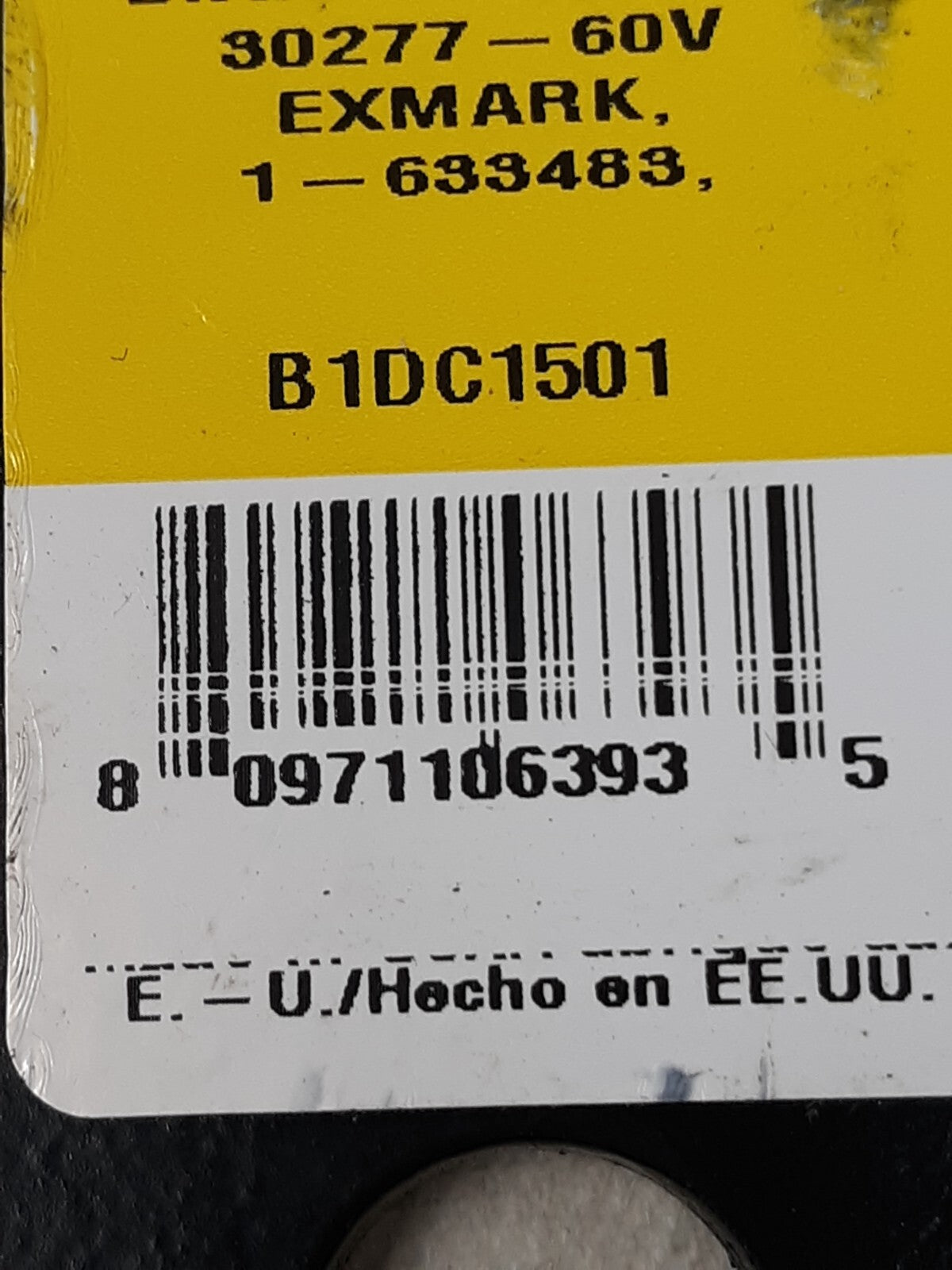 XHT 20-1/2" Mower Blades B1DC1501 REpalces Dixie Chopper & Exmark
