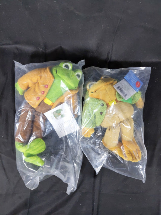 YOTTOY Frog and Toad are Friends Plush Set Collection (Pair) Stuffed Animals