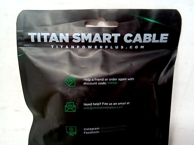 Titan Smart Cable for iPhone 1.8m
