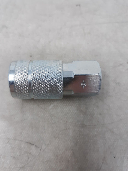 1/2" Female NPT x 1/2" Body Industrial G Style Steel Quick Release Coupler