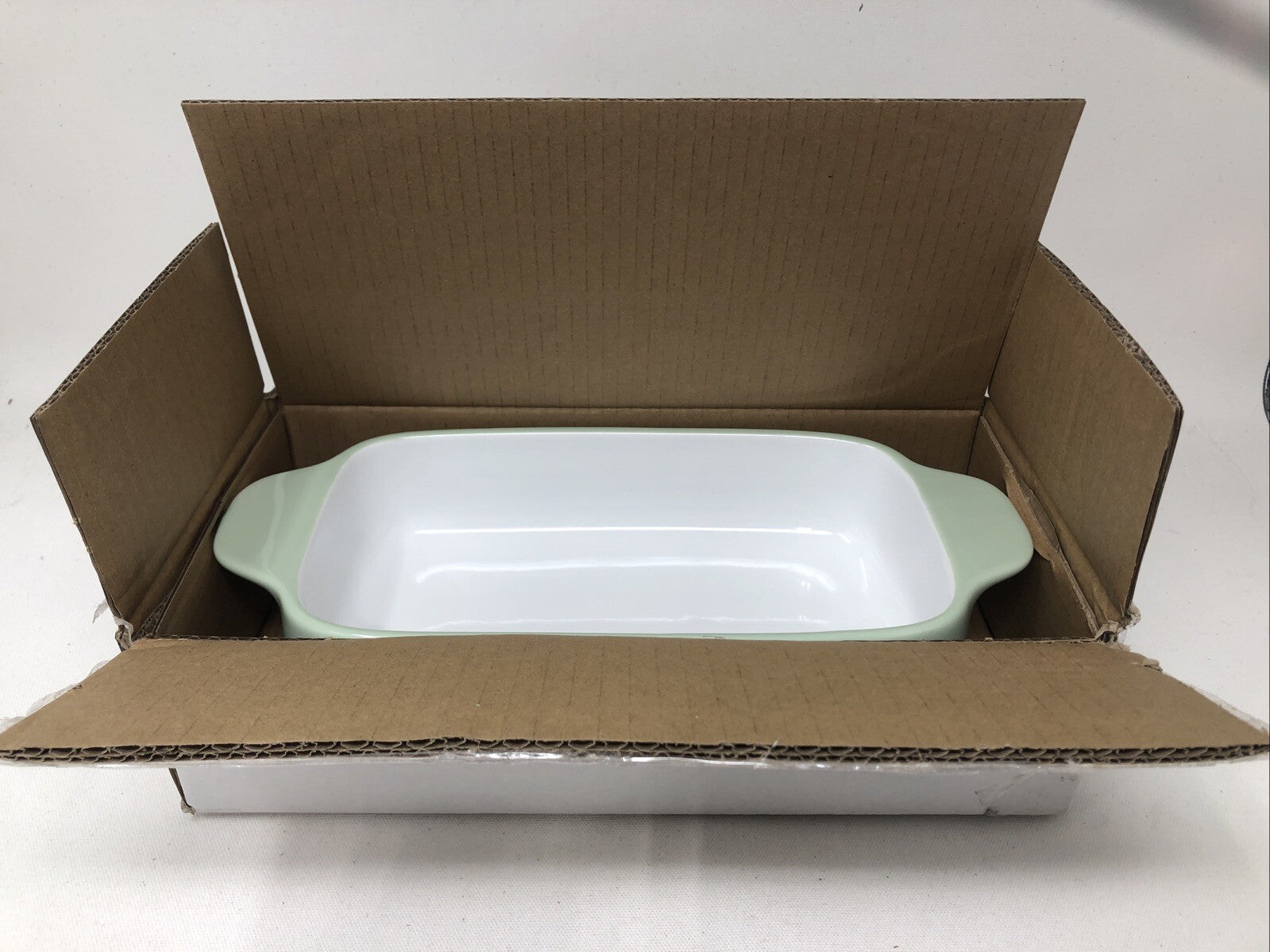 KitchenAid Loaf Pan New Baking Pan  Loaf Pan Light Lime And White NIB 3"x9"x6"