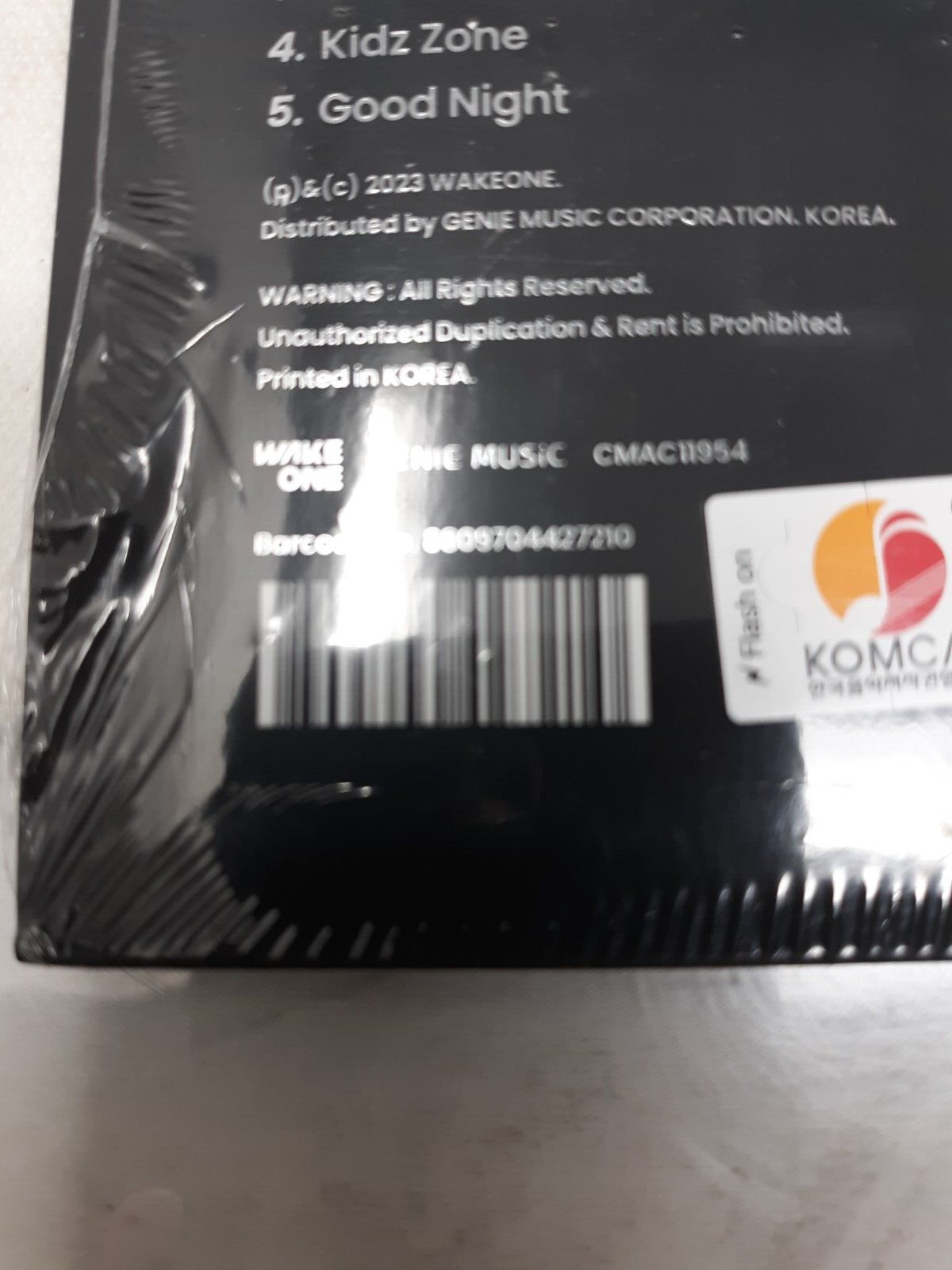 K-Pop ZEROBASEONE Melting Point RICKY Digipack Version CD + Sticker