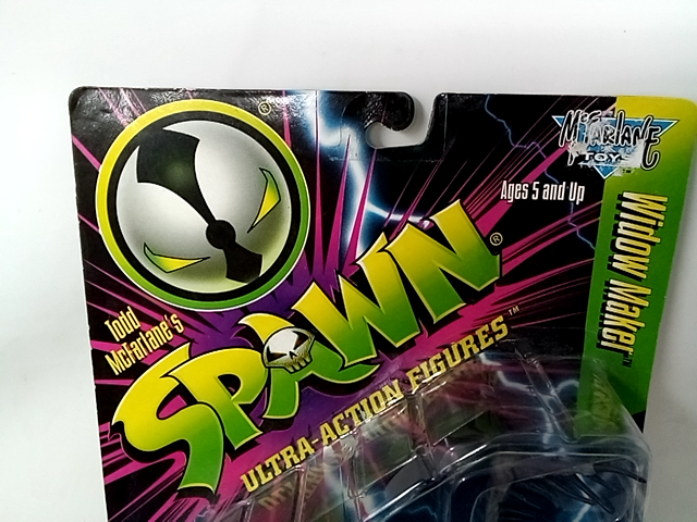 Spawn Ultra Action Figures Widow Maker Red/Black Varient