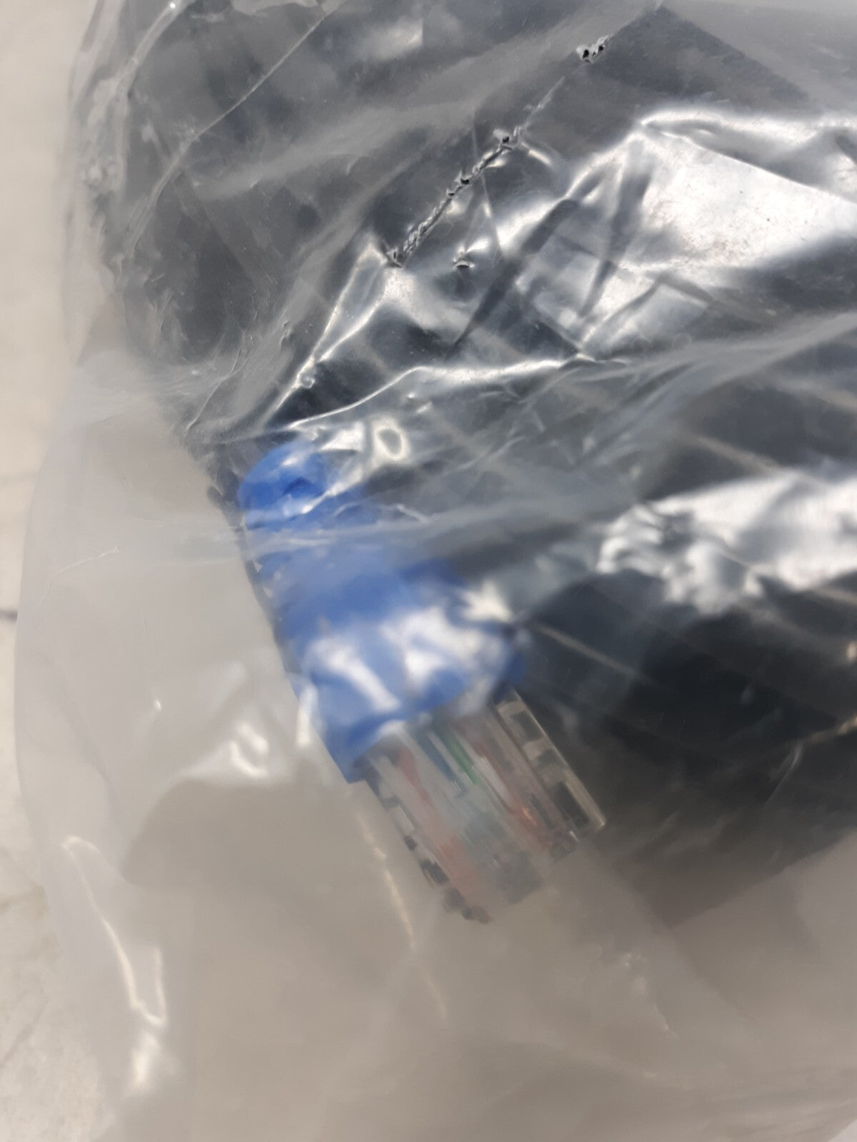 CAT5 Ethernet Patch Cable RJ-45 LAN Internet Cord Black 100FT