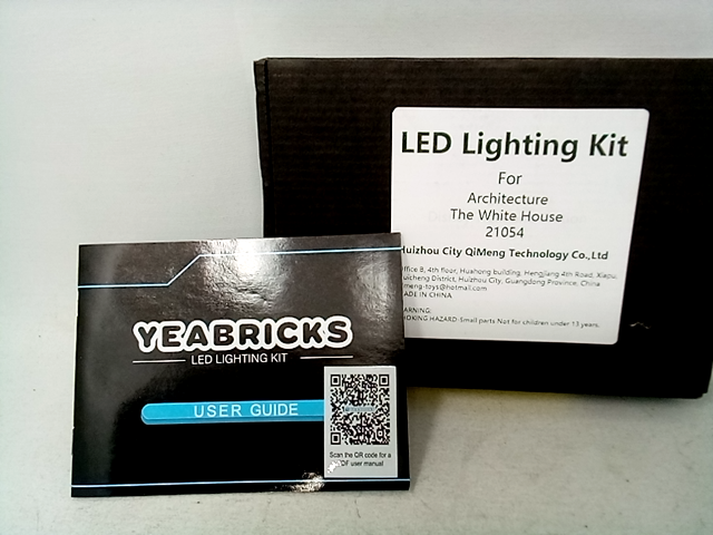Yeabricks LED Lighting Kit for Architecture the White House 21054