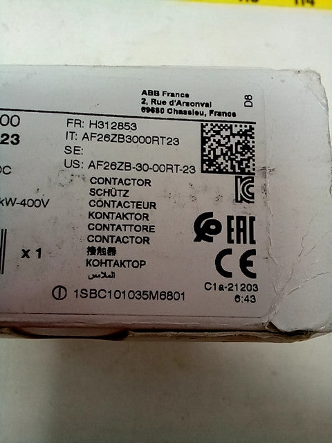 ABB 3 Pole Ring Tongue Terminal