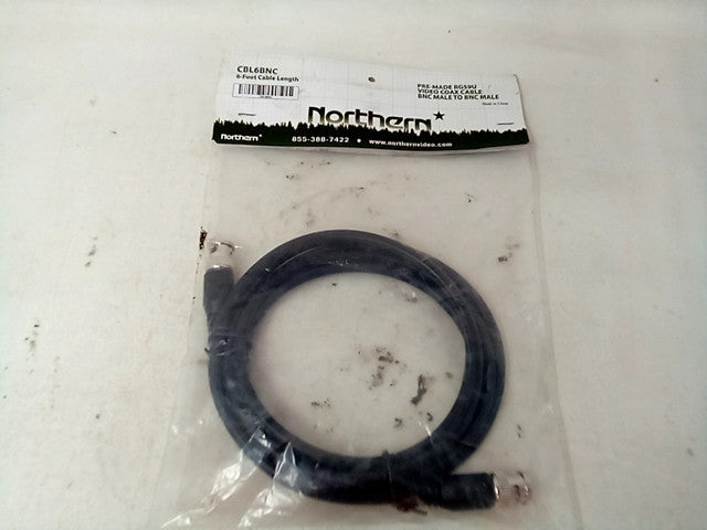 Northern 6 Foot Cable BNC Male to BNC Male