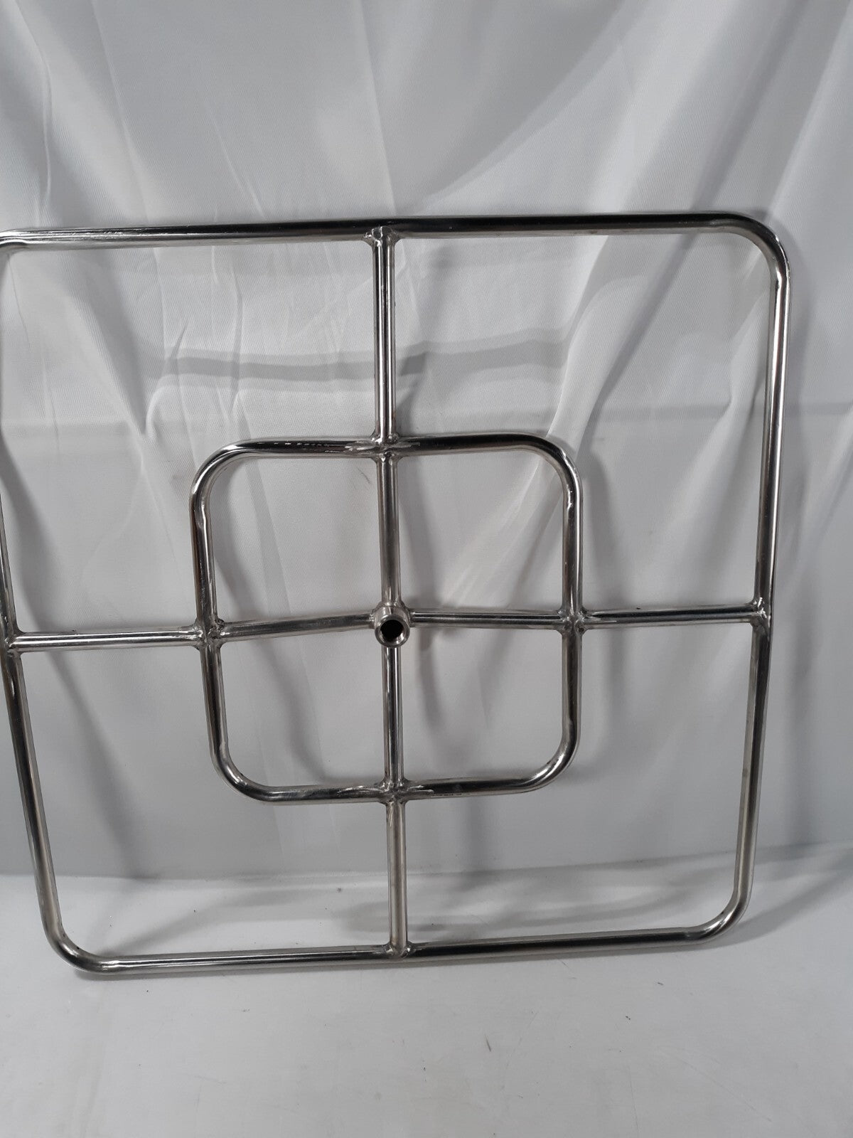 HPC Fire Square Stainless Steel Fire Pit Burner, 24in. x 24in., Propane Gas