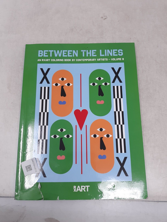 Between the Lines: An RxART Coloring Book - Volume 9 Paperback