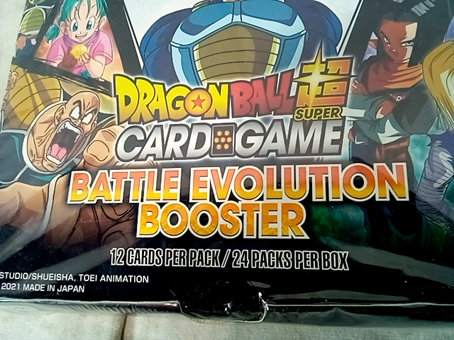 Dragon Ball Super Battle Evolution Booster Box Unison Warrior Series - Bandai Am