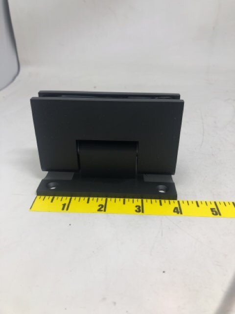 Portals Taiga Heavy Duty 90 ﾟWall-Glass Hinge - Matte Black