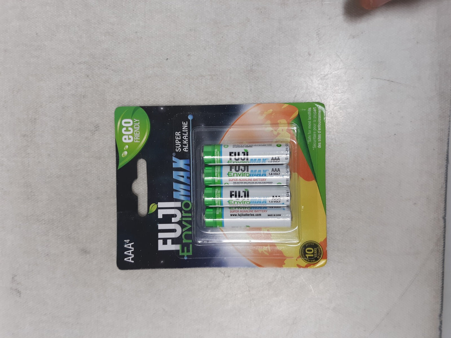 FUJI ENVIROMAX 4400BP4 EnviroMax AAA Super Alkaline Batteries (4 Pack)