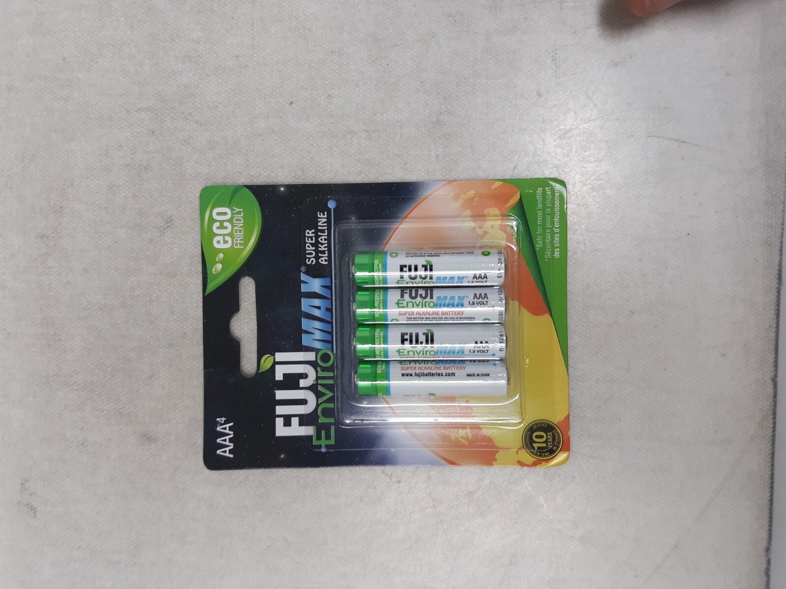 FUJI ENVIROMAX 4400BP4 EnviroMax AAA Super Alkaline Batteries (4 Pack)