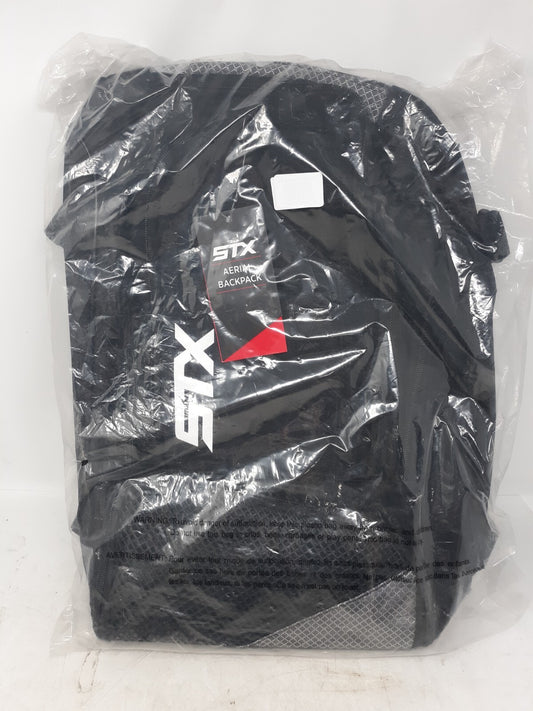STX Aerial Lacrosse Backpack - Black, Lightweight Sports Bag