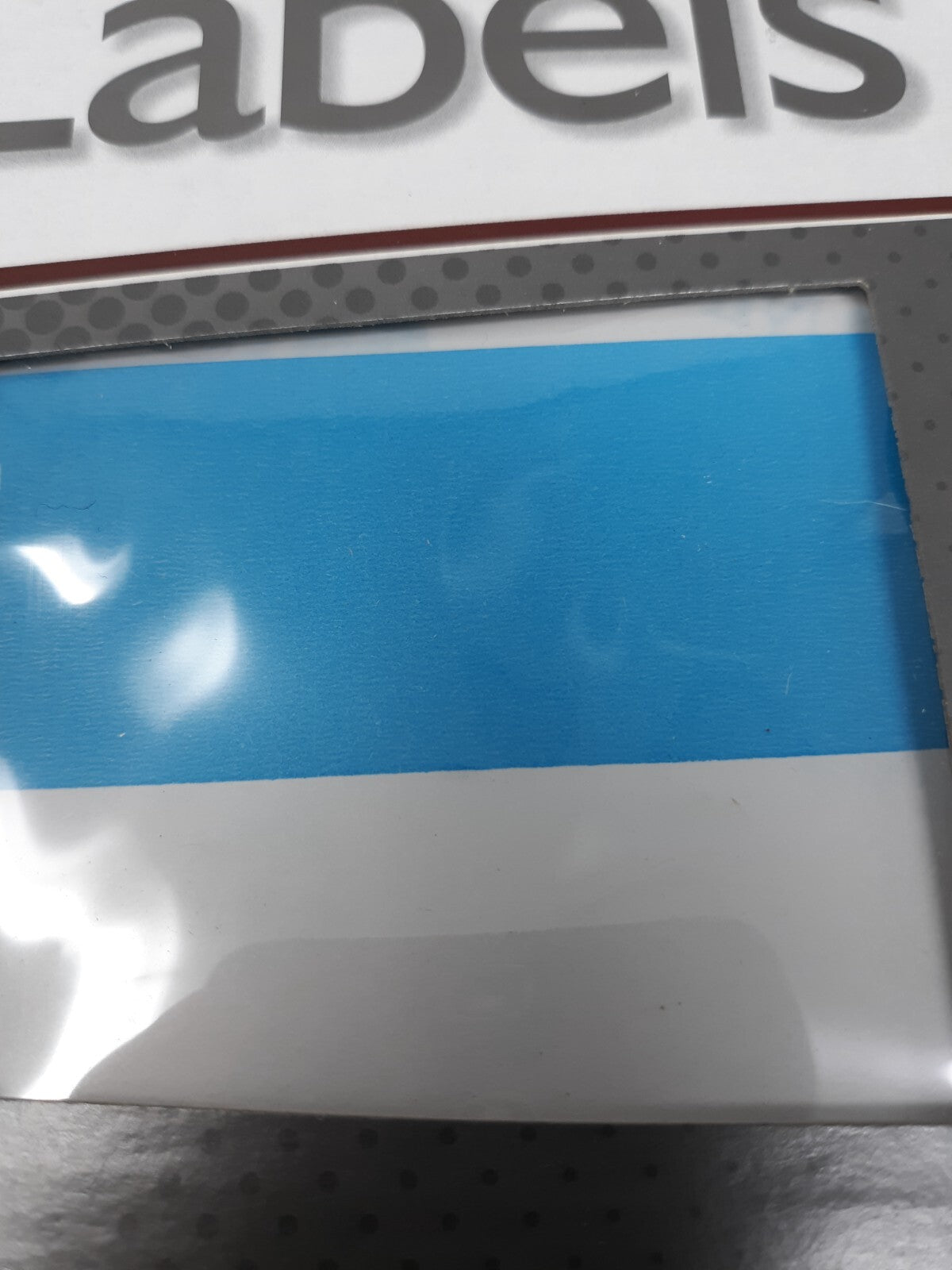 MACO From/To Mailing Labels, 3 X 4 Inches, 60 per Box, Blue and White (OS-280)