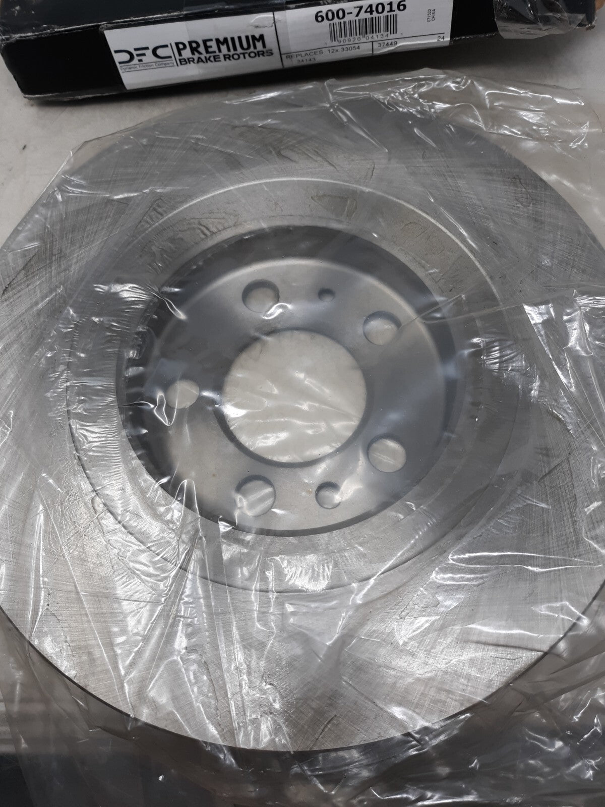 Disc Brake Rotor-Sedan DFC 600-74016