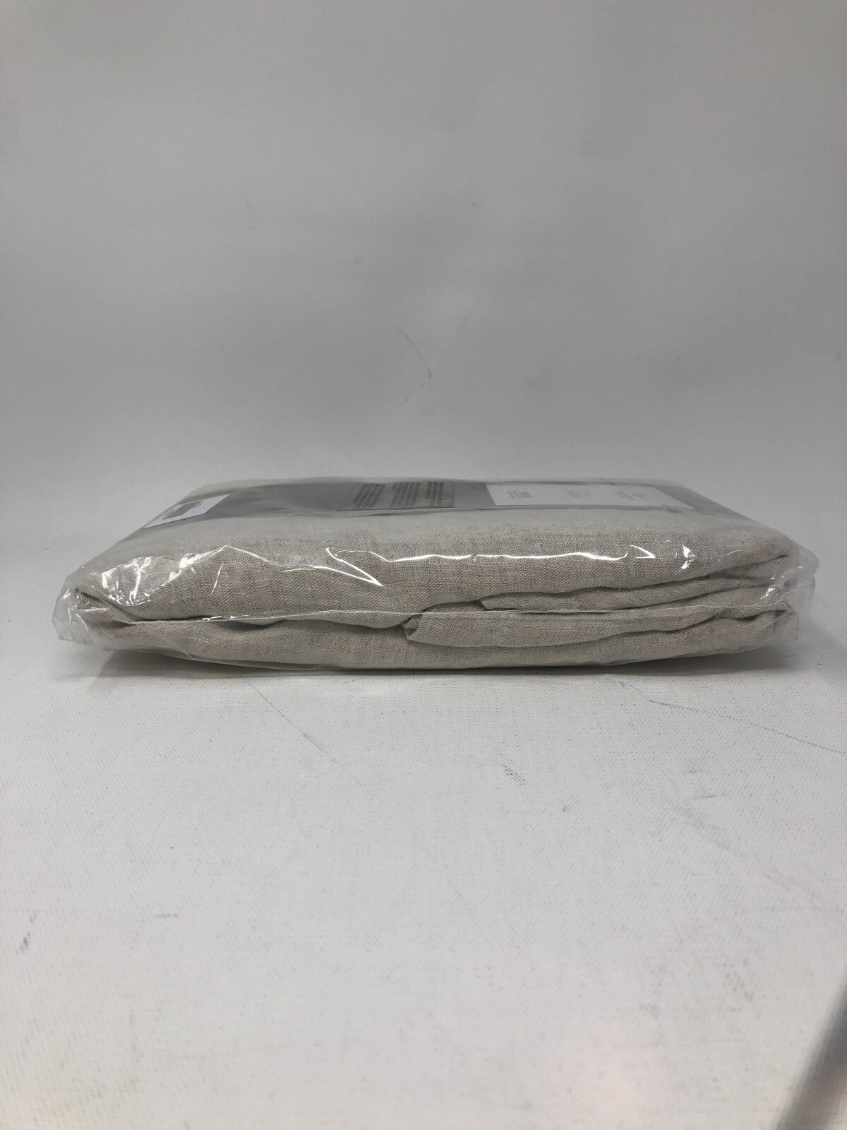 CB2 Linen Flax Shams S/2 ~ 2-Pack of Sham Pillowcases, Standard Size, Natural